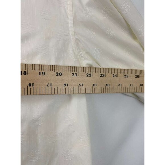 Robert Graham Men's Size XL Embroidery Shirt White Long Sleeve - Picture 6 of 16
